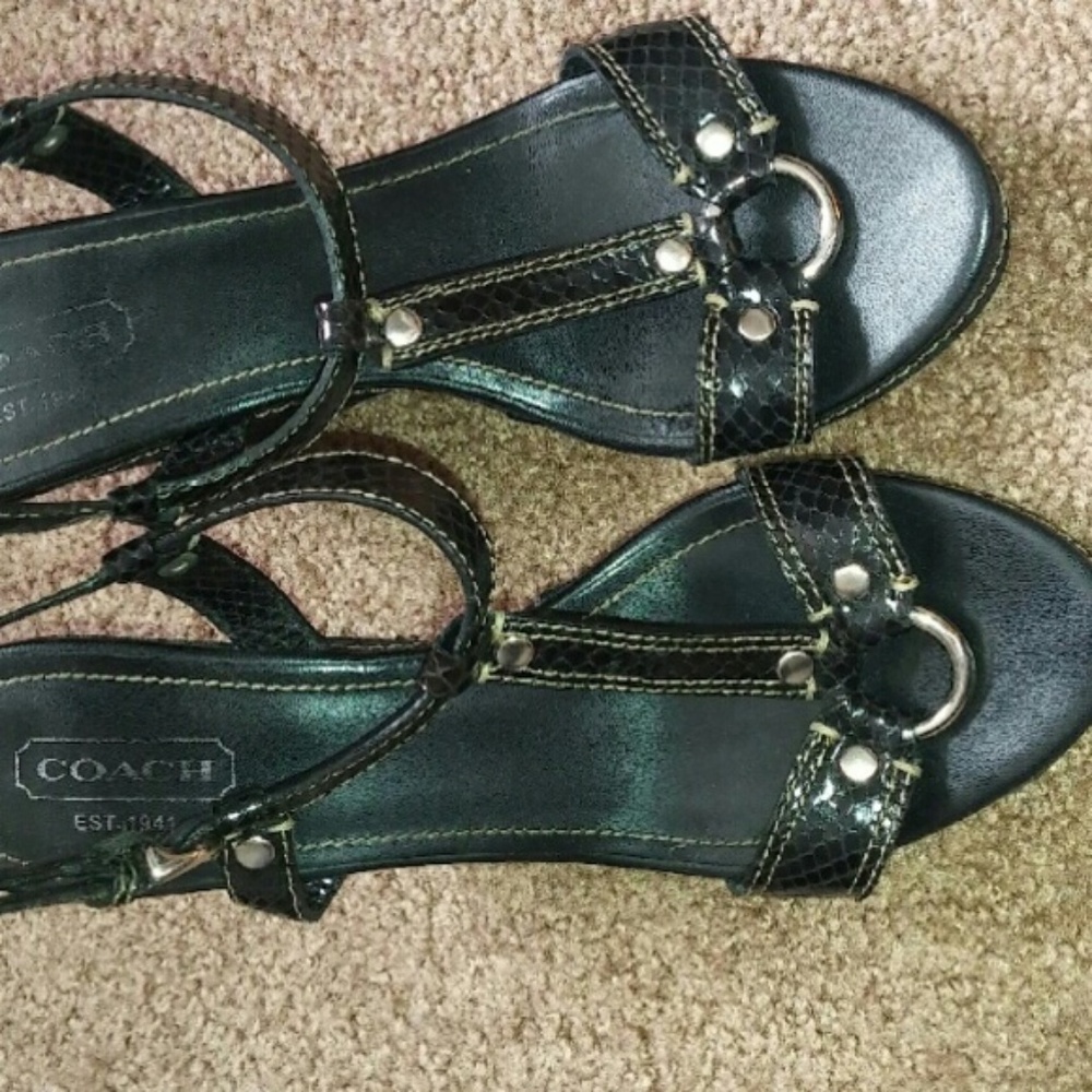 Coach Python Wedge - Picture 2 of 2